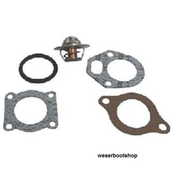 Thermostat + Dichtung für Volvo Penta V8 - 62°