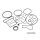 Upper gear housing seal kit for Mercruiser Bravo1,2,3