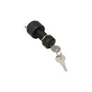 Ignition starter switch - with waterproof cap - 12V - 12A