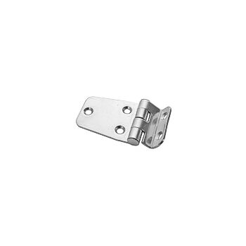 Schanier- gestanzt Edelstahl - gekröpft - L. 74mm