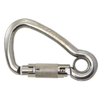 KONG® Asymmetrischer Karabiner aus Edelstahl