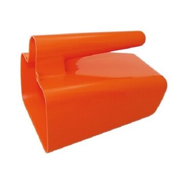 Ösfässer aus Kunststoff - orange - Höhe 150 mm