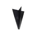 Signal cone plastic, black, two slices to compose