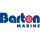 BARTON® cleat with big eye - black plastic material