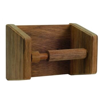 Toilettenpapierhalter - Teakholz 116mm