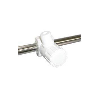Antennenbasis - Nylon - mit 1" Gewinde, Relingsmontage