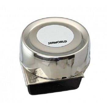 Electric signal horns - Stainless stell trumpet horn - 12V - Small version