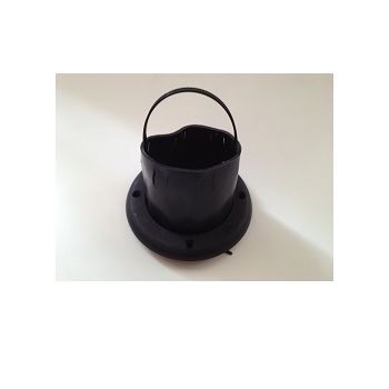 Kabeldurchführungen - einstellbar - Ø 105mm - schwarz