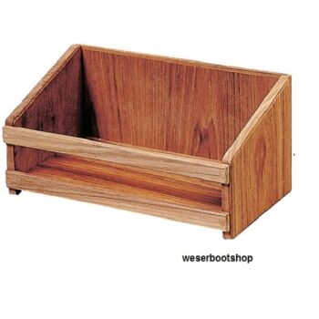 Regal CD-Halter Teak Holz