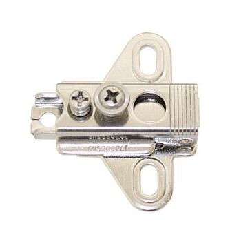 Concealed hinges mounting plate