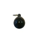 Key ring buoy - PVC floatable - color - black