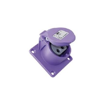 CEE Einbausteckdose, max. 24 V - 32 A 2 polig