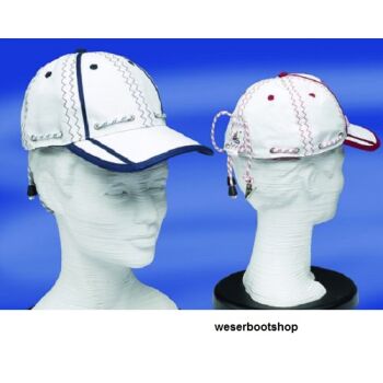 Baseballcap - white/red
