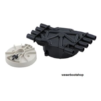 Verteilerkappe mit Rotor für Mercruiser V-8 Modelle