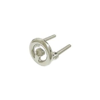 Wasserski-Haken Edelstahl Ring-Ø 89mm