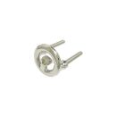 Wasserski-Haken Edelstahl Ring-Ø 89mm
