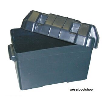 Batteriekasten aus Polypropylen mit Haltegurt 205 x135 x 150mm