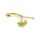 Bootsmann-Maatenpfeife Messing, komplett mit Kette