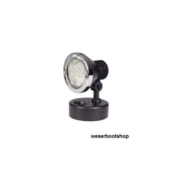 Wandlampe 12V LED Farbe: schwarz/chrom