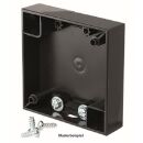 BERKER Aufbaugehäuse 16 mm Höhe flach schwarz