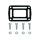 MOUNTING KIT OMC GM Small Block V8 305-350 CID