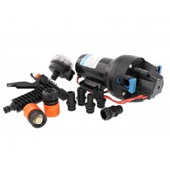 JABSCO HotShotHD5 Druckwasserpumpe ohne Schlauchkit mit Filter 4,8 bar 19 l/min
