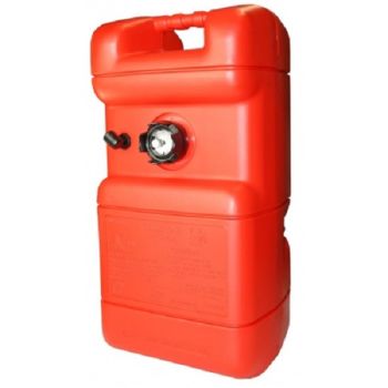 Treibstofftank für Aussenborder - tragbar - 22 Liter mit Füllstandsanzeige