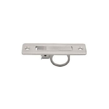 Einlassgriff  Edelstahl mit Feder - 88 x 25mm