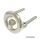 Wasserski-Haken us Edelstahl, mit 2 Bolzen, Ring-Ø 63mm