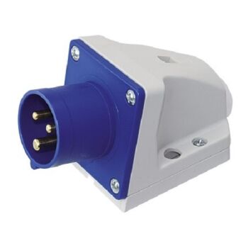 CEE - Aufbaustecker 230V 16A 3 polig, IP44 spritzwassergeschützt